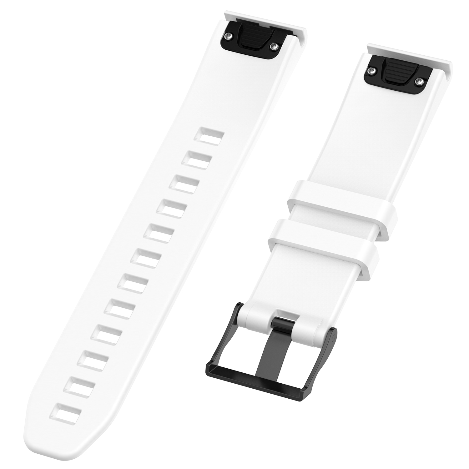Bakeey-22mm-Quick-Release-Textured-Silicone-Replacement-Strap-Smart-Watch-Band-For-Garmin-Forerunner-1814098-4