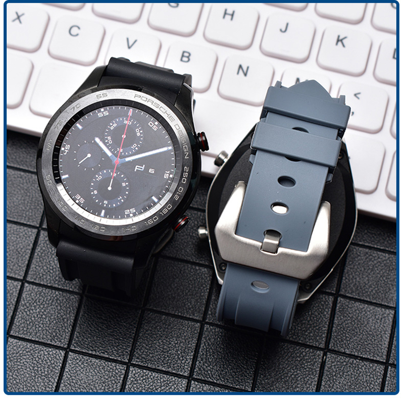 Bakeey-22mm-Replacement-Durable-Silicone-Metal-Buckle-Watch-Band-Strap-for-Huawei-Watch-GT-Magic-Sma-1489997-2