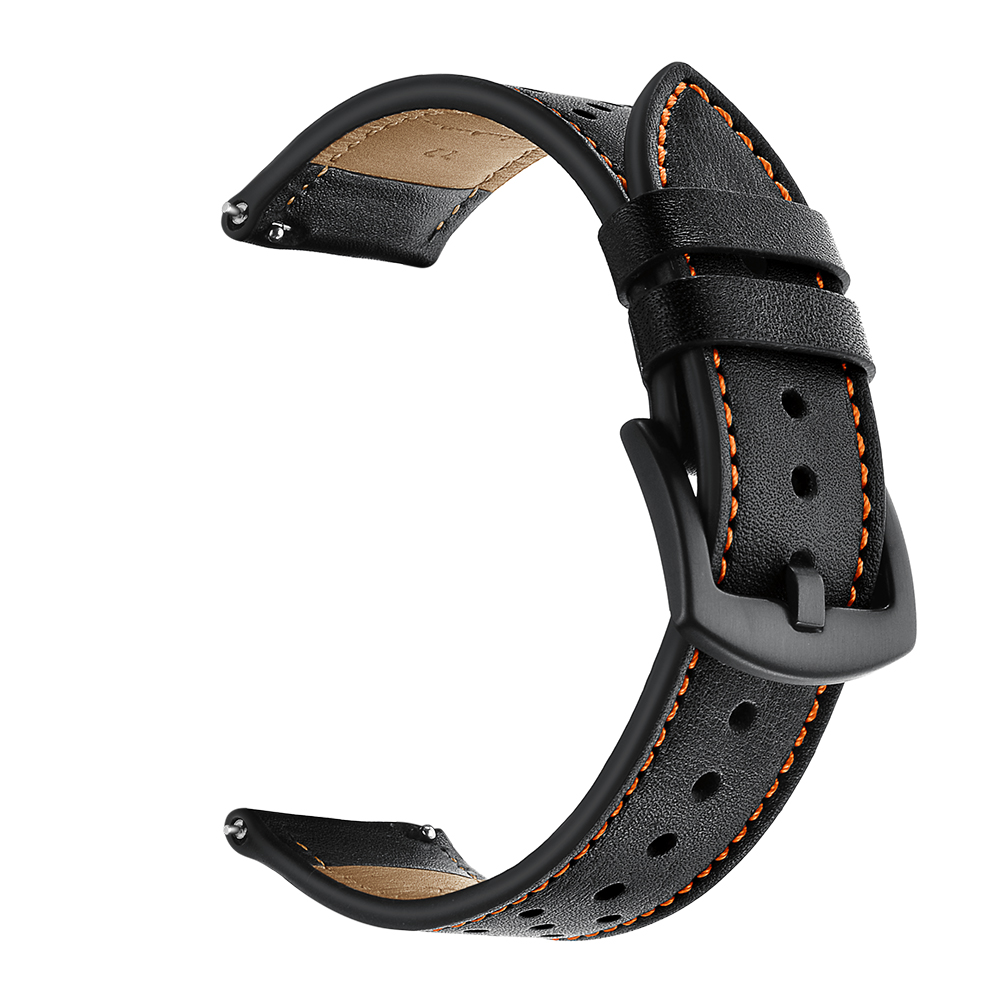 Bakeey-22mm-Replacement-Genuine-Leather-Ventilation-Hole-Watch-Band-Strap-for-Huawei-GT-Smart-Watch-1489885-4