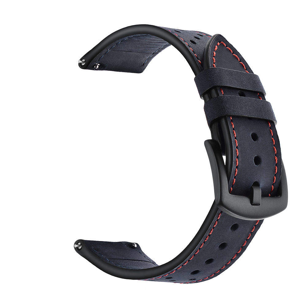 Bakeey-22mm-Replacement-Genuine-Leather-Ventilation-Hole-Watch-Band-Strap-for-Huawei-GT-Smart-Watch-1489885-5