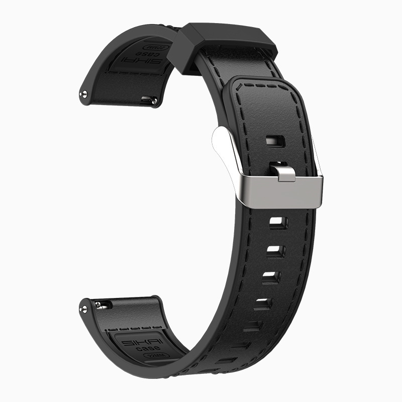Bakeey-22mm-Silicone-Leather-Watch-Band-for-HUAWEI-Honor-GS-Pro-Smart-Watch-1768540-5