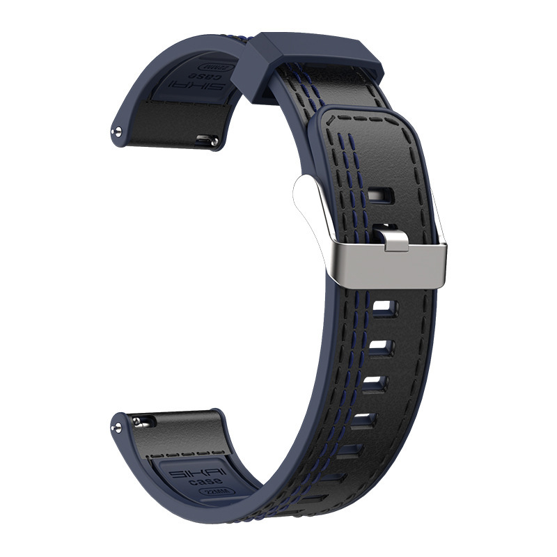 Bakeey-22mm-Silicone-Leather-Watch-Band-for-HUAWEI-Honor-GS-Pro-Smart-Watch-1768540-7
