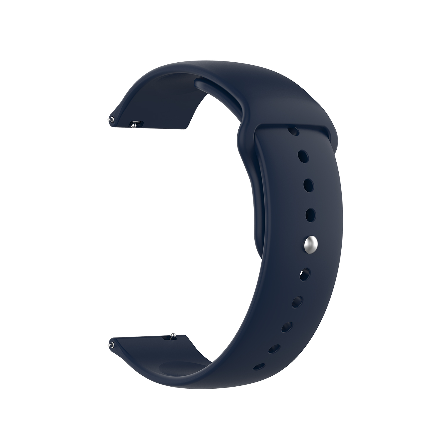 Bakeey-22mm-Solid-Color-SLR-Buckle-Silicone-Replacement-Strap-Smart-Watch-Band-For-Samsung-Galaxy-Wa-1814092-11