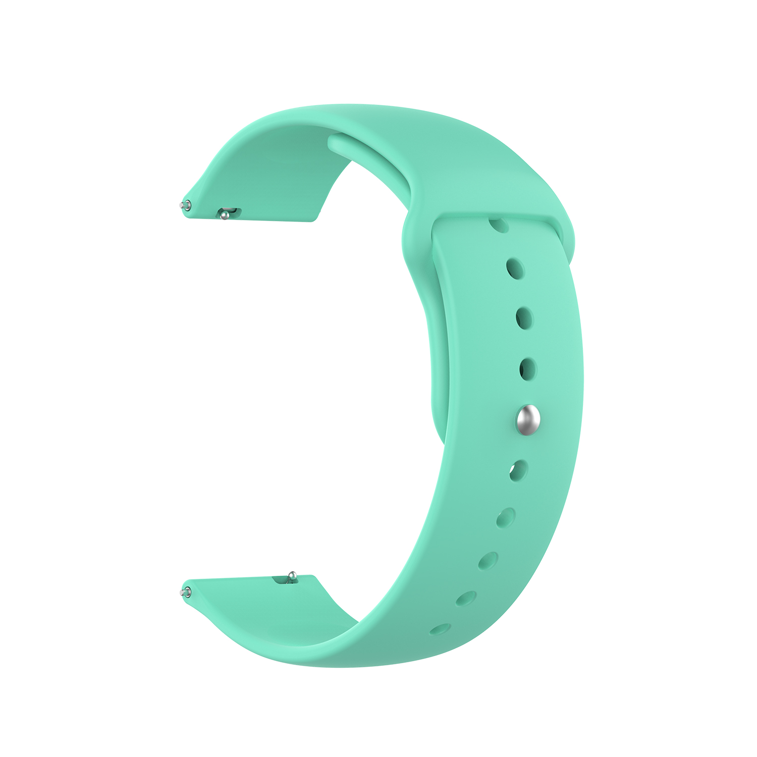 Bakeey-22mm-Solid-Color-SLR-Buckle-Silicone-Replacement-Strap-Smart-Watch-Band-For-Samsung-Galaxy-Wa-1814092-16