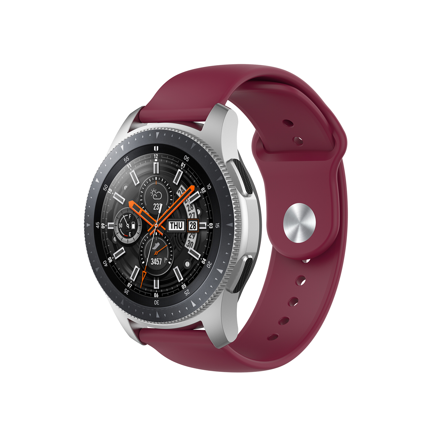 Bakeey-22mm-Solid-Color-SLR-Buckle-Silicone-Replacement-Strap-Smart-Watch-Band-For-Samsung-Galaxy-Wa-1814092-21