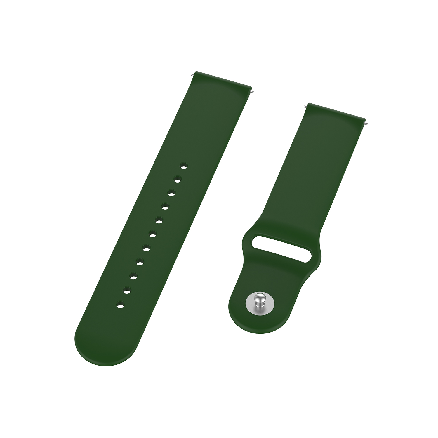 Bakeey-22mm-Solid-Color-SLR-Buckle-Silicone-Replacement-Strap-Smart-Watch-Band-For-Samsung-Galaxy-Wa-1814092-22