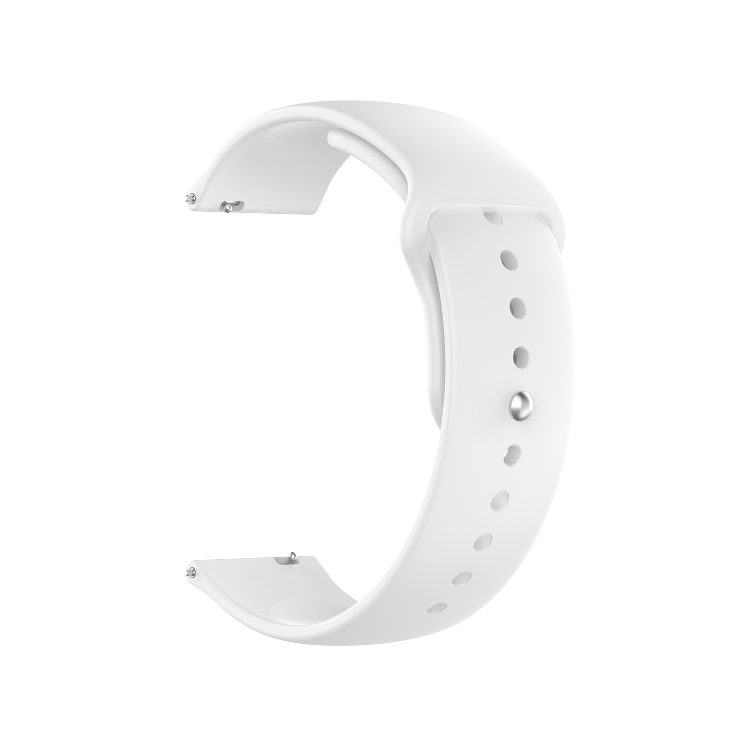Bakeey-22mm-Solid-Color-SLR-Buckle-Silicone-Replacement-Strap-Smart-Watch-Band-For-Samsung-Galaxy-Wa-1814092-4