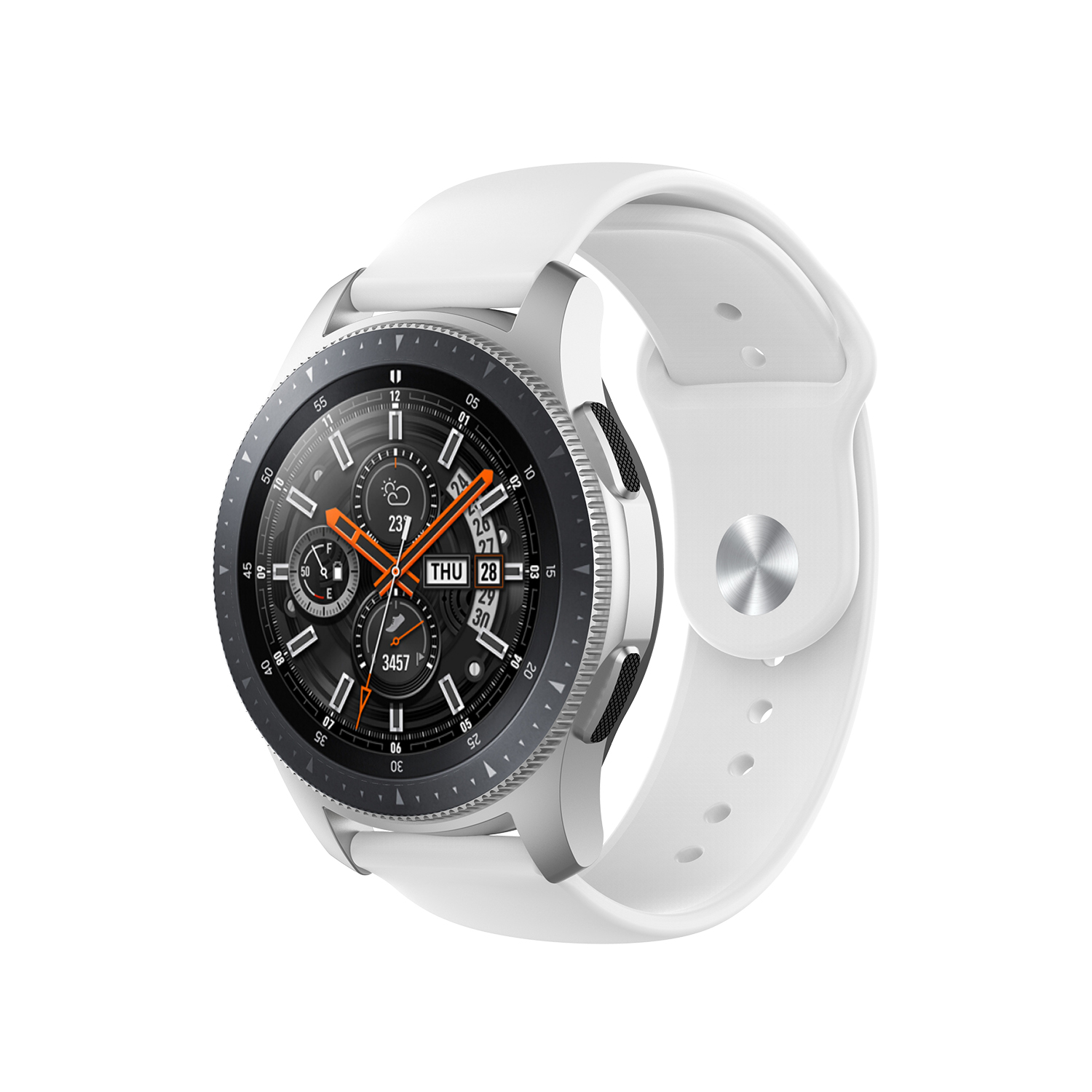 Bakeey-22mm-Solid-Color-SLR-Buckle-Silicone-Replacement-Strap-Smart-Watch-Band-For-Samsung-Galaxy-Wa-1814092-6