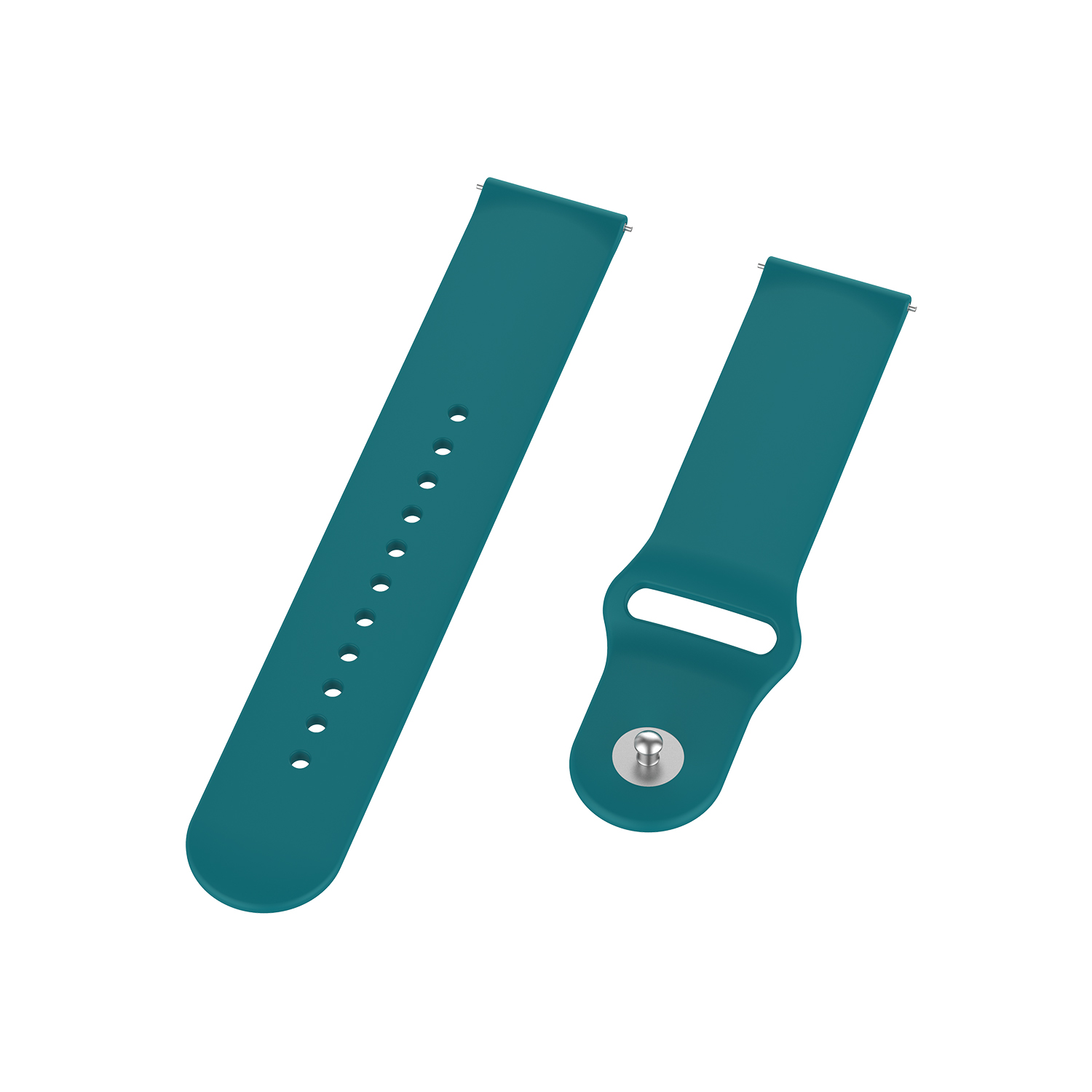 Bakeey-22mm-Solid-Color-SLR-Buckle-Silicone-Replacement-Strap-Smart-Watch-Band-For-Samsung-Galaxy-Wa-1814092-8