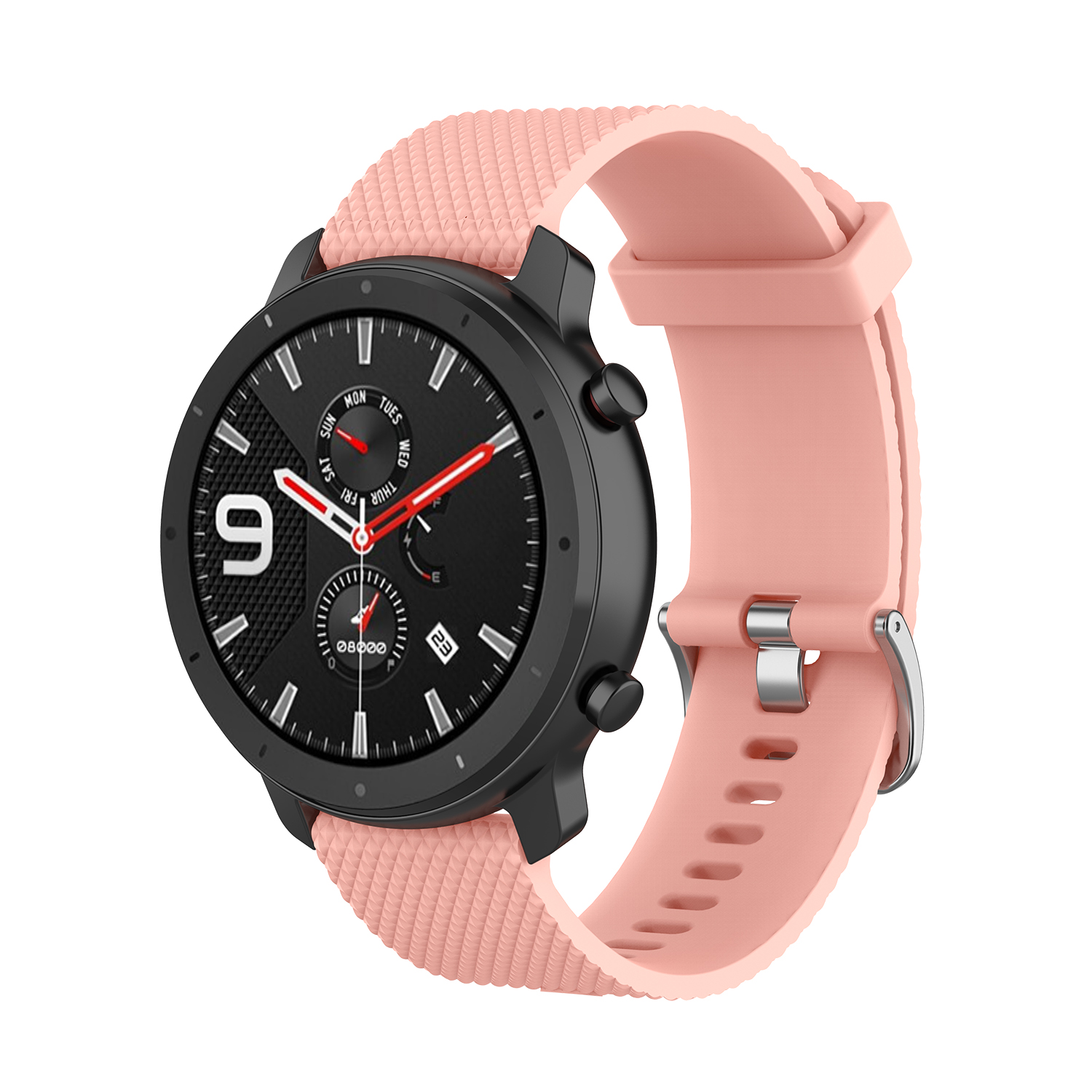 Bakeey-22mm-Texture-Silicone-Replacement-Strap-Smart-Watch-Band-For-Amazfit-GTR-47MM-1814088-15