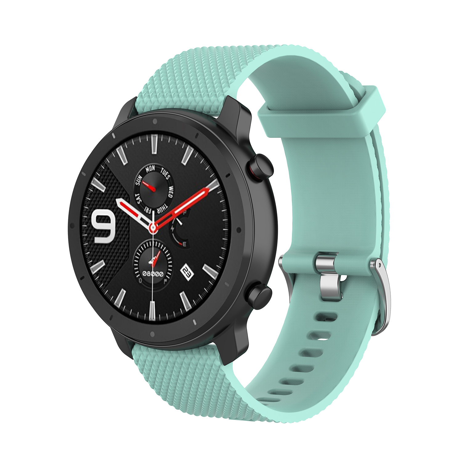 Bakeey-22mm-Texture-Silicone-Replacement-Strap-Smart-Watch-Band-For-Amazfit-GTR-47MM-1814088-17