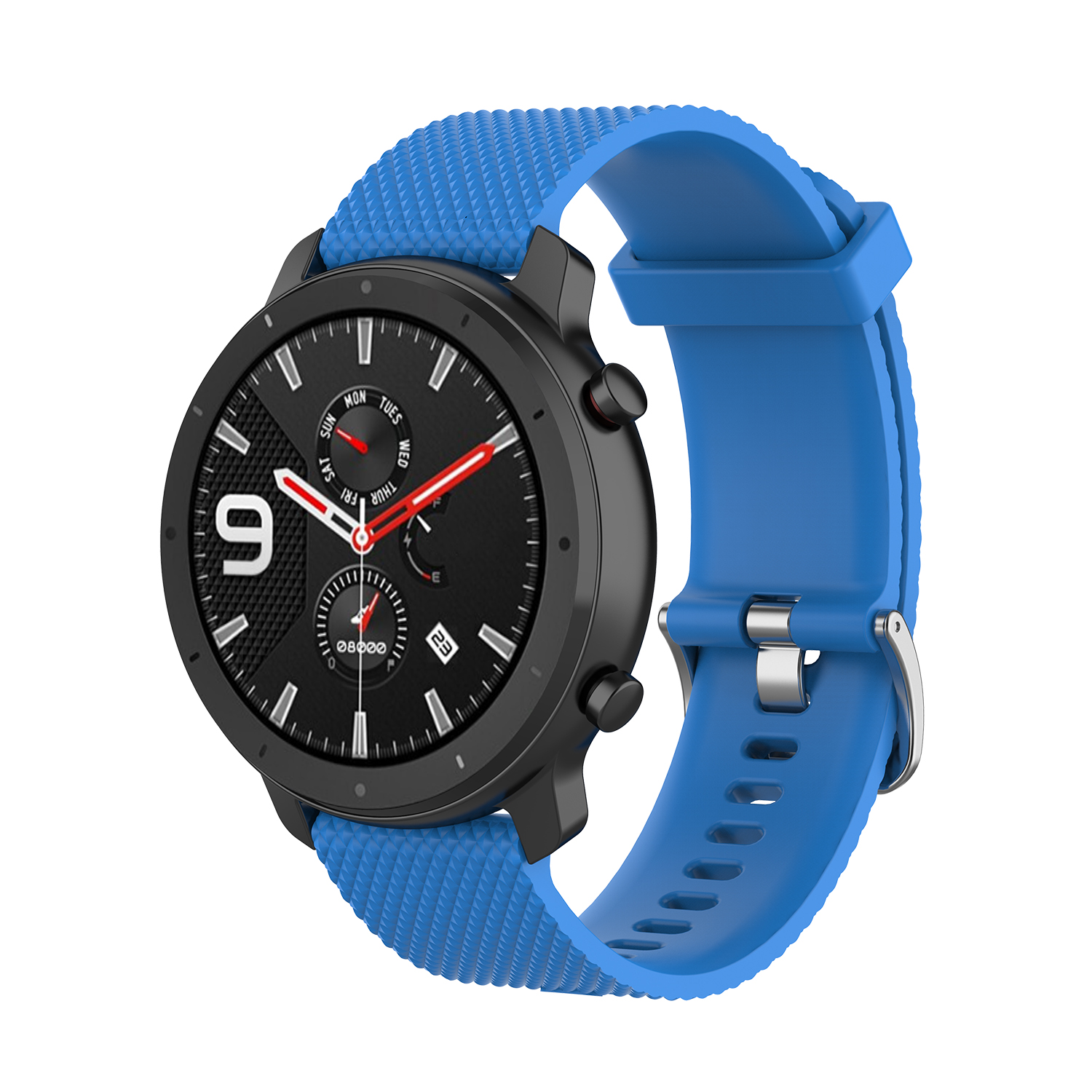 Bakeey-22mm-Texture-Silicone-Replacement-Strap-Smart-Watch-Band-For-Amazfit-GTR-47MM-1814088-19