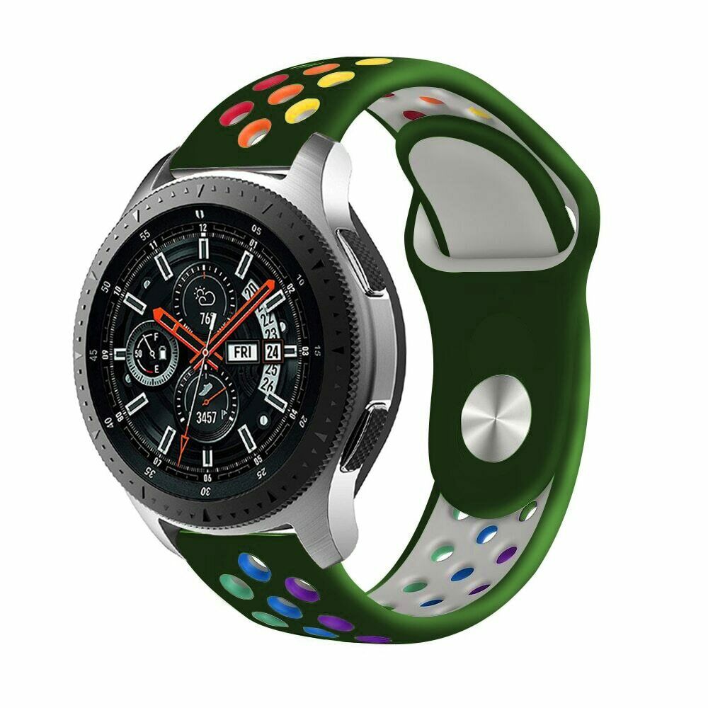 Bakeey-22mm-Universal-Replacement-Rainbow-Silicone-Watch-Band-Strap-for-Haylou-Solar-LS05-Watch--Hua-1735087-4