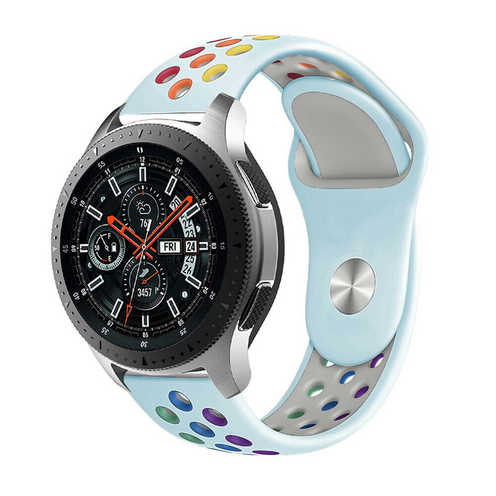 Bakeey-22mm-Universal-Replacement-Rainbow-Silicone-Watch-Band-Strap-for-Haylou-Solar-LS05-Watch--Hua-1735087-8