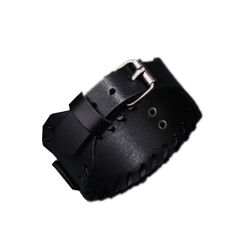 Bakeey-22mm-Universal-Retro-Punk-Leather-Watch-Band-Strap-Replacement-for-Amazfit-GTR-2--3--Huawei-W-1930052-3