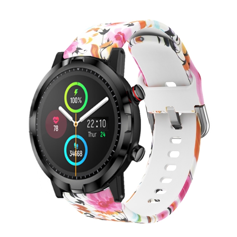 Bakeey-22mm-Width-Colorful-Painting-Comfortable-Silicone-Watch-Band-Strap-Replacement-for-Haylou-LS0-1840336-26