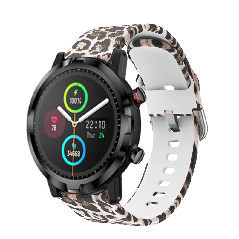 Bakeey-22mm-Width-Colorful-Painting-Comfortable-Silicone-Watch-Band-Strap-Replacement-for-Haylou-LS0-1840336-29
