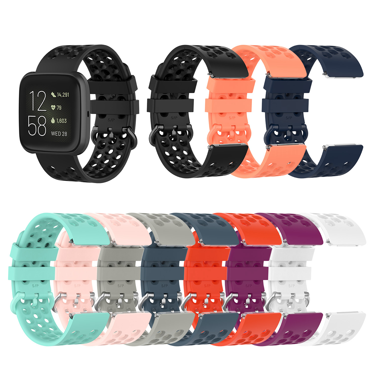 Bakeey-23mm-Watch-Band-Strap-for-Fitbit-Versa-2-With-Head-Grain-Fit-Seamless-Sports-Smart-Watch-1572898-1
