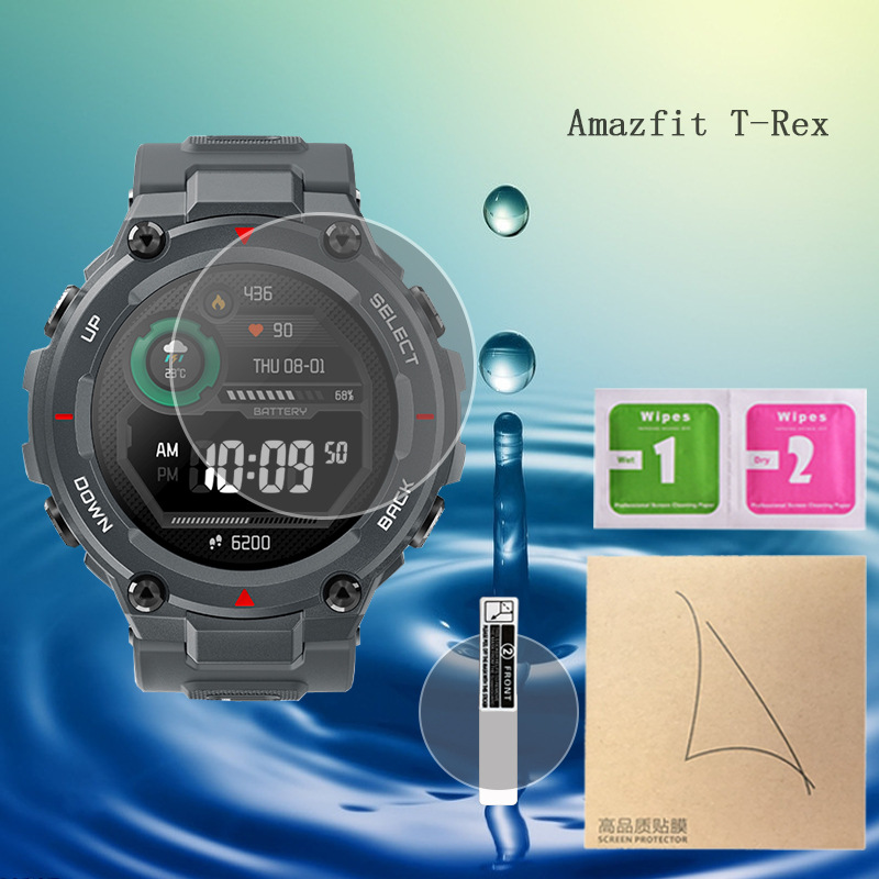 Bakeey-2pcs-Screen-Protector-for-Tempered-Glass-Film-for-Amazfit-T-REX-Smart-Watch-1680087-3
