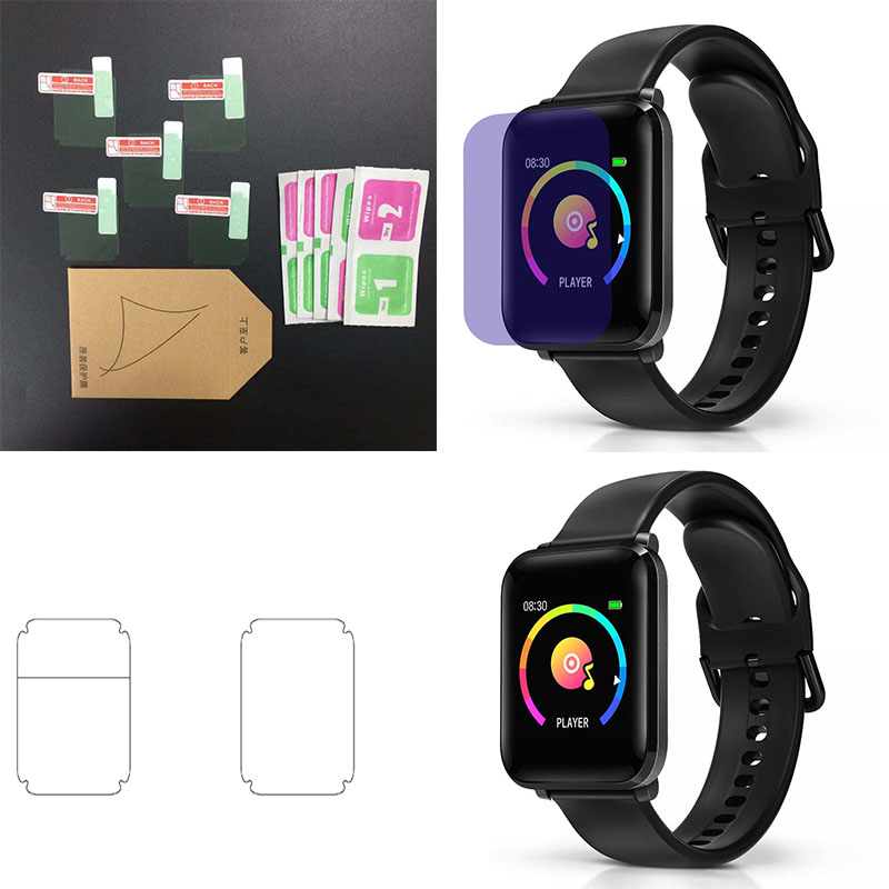 Bakeey-2pcs-Watch-Screen-Protector-TPU-Ultra-thin-Explosion-proof-Film-for-BW-HL1-Watch-1561747-3