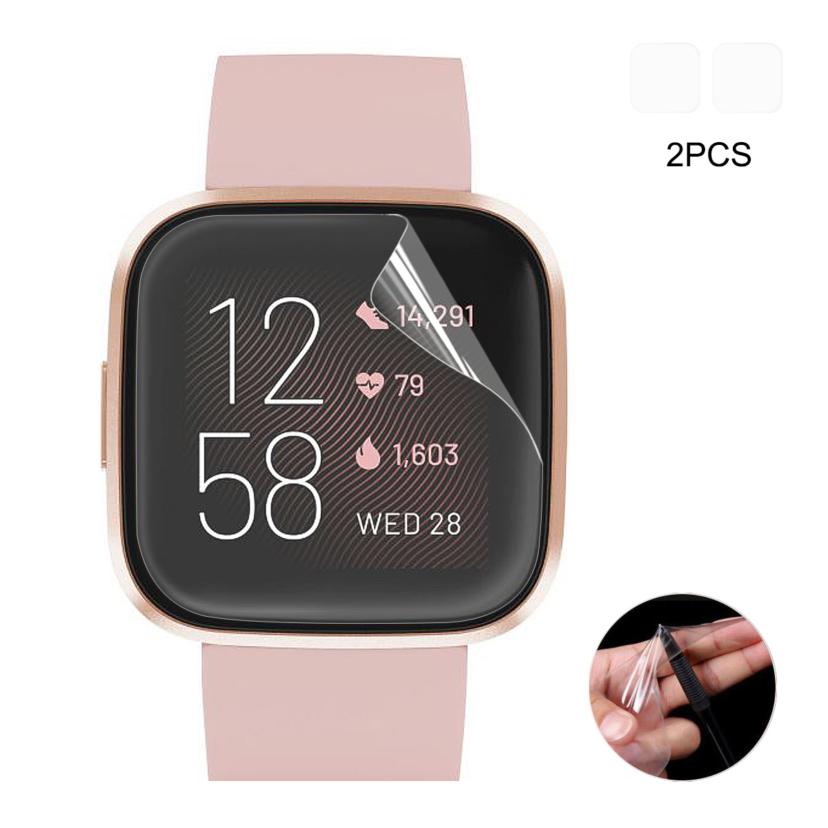 Bakeey-2pcs-Watch-Screen-Protector-TPU-Ultra-thin-Explosion-proof-Film-for-Fitbit-Versa-2-Smart-Watc-1571369-1