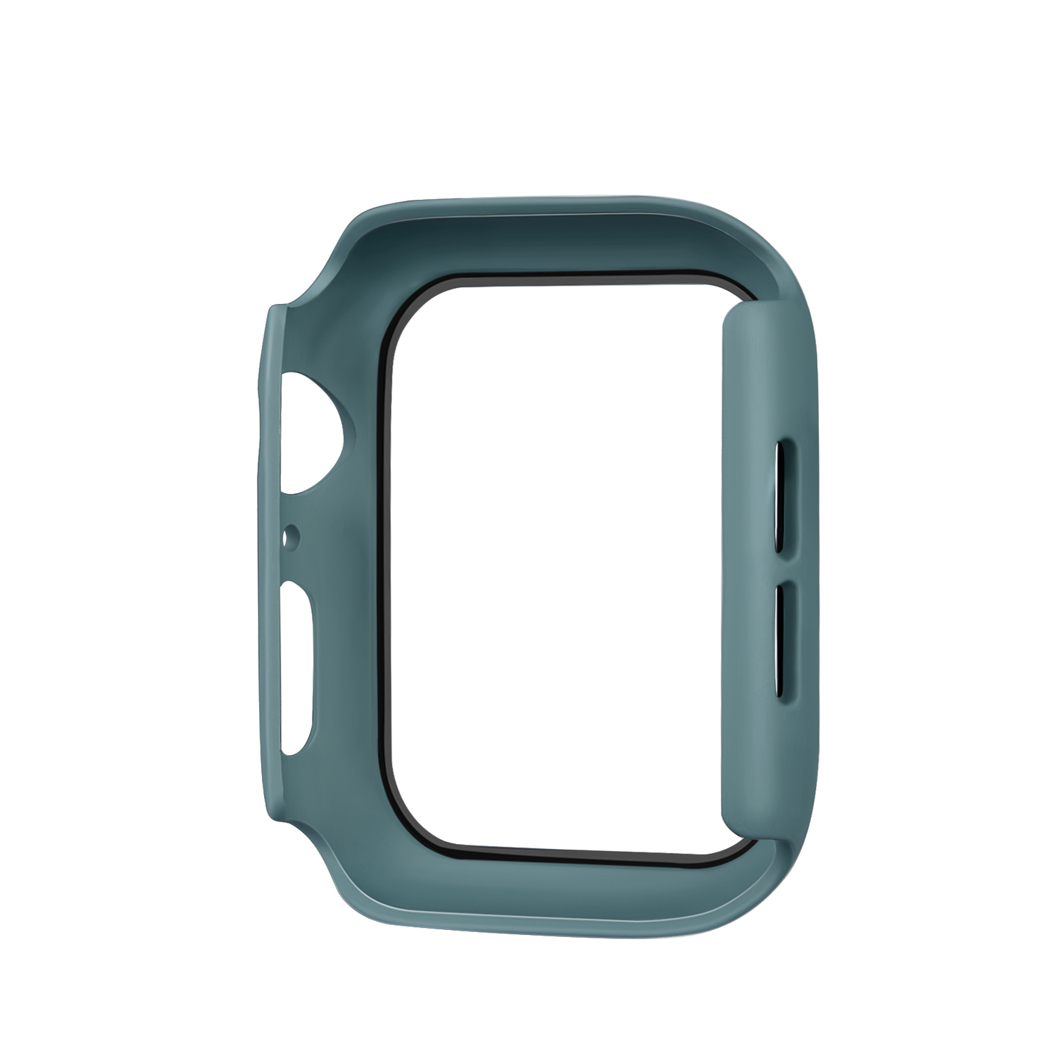 Bakeey-38404244mm-Shockproof-Anti-Scratch-PC--HD-Clear-Tempered-Glass-Full-Cover-Watch-Case-Cover-fo-1898203-4