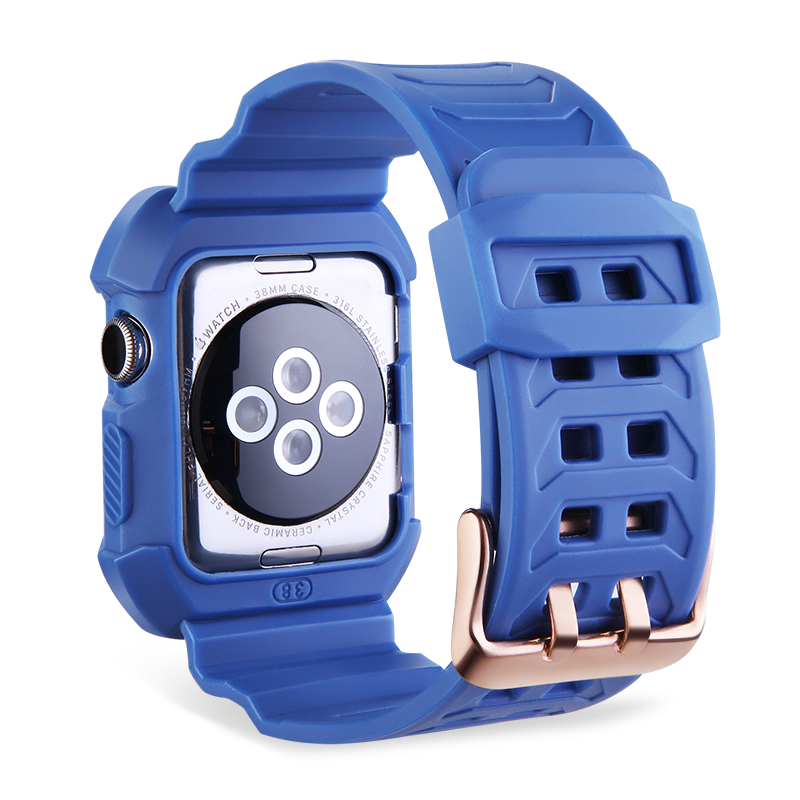 Bakeey-3842mm-Watch-Protector-Case-with-Watch-Band-for-Apple-Smart-Watch-1453162-2