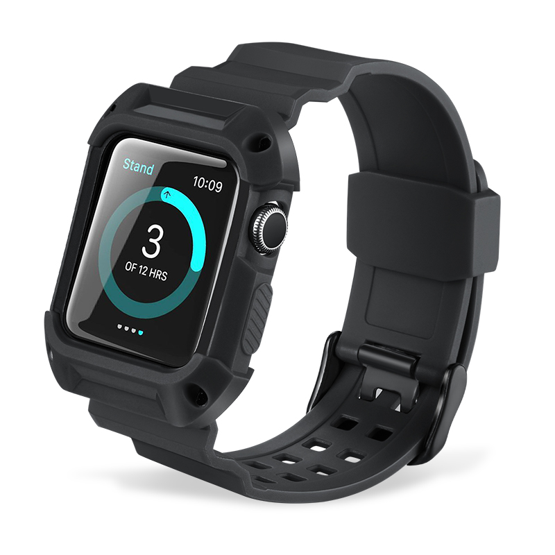 Bakeey-3842mm-Watch-Protector-Case-with-Watch-Band-for-Apple-Smart-Watch-1453162-4