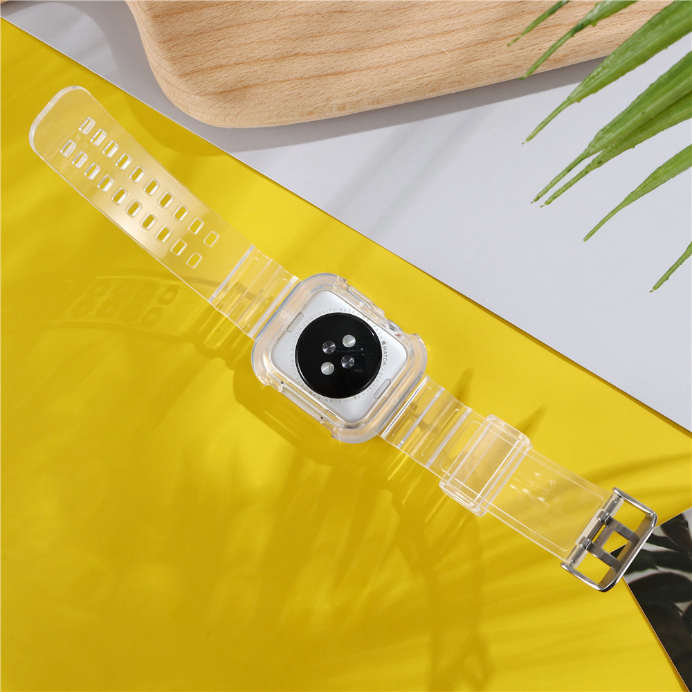 Bakeey-44mm-Transparent-Watch-Band-Silicone-Watch-Strap-for-Apple-iWatch-1747037-4
