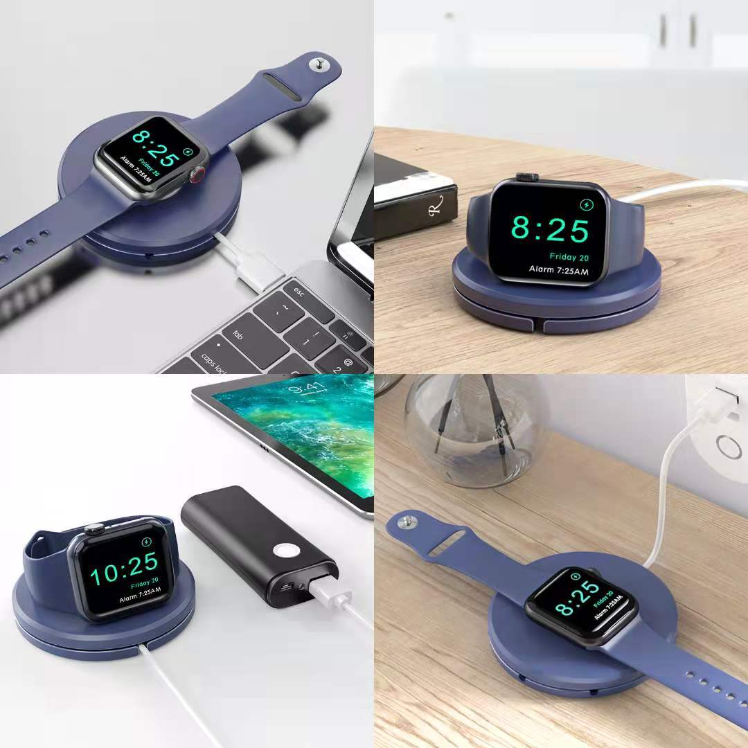 Bakeey-75deg-Standing-Dock-Charge-Charger-Cable-Storage-for-Apple-Watch-1-6-SE-1794568-7
