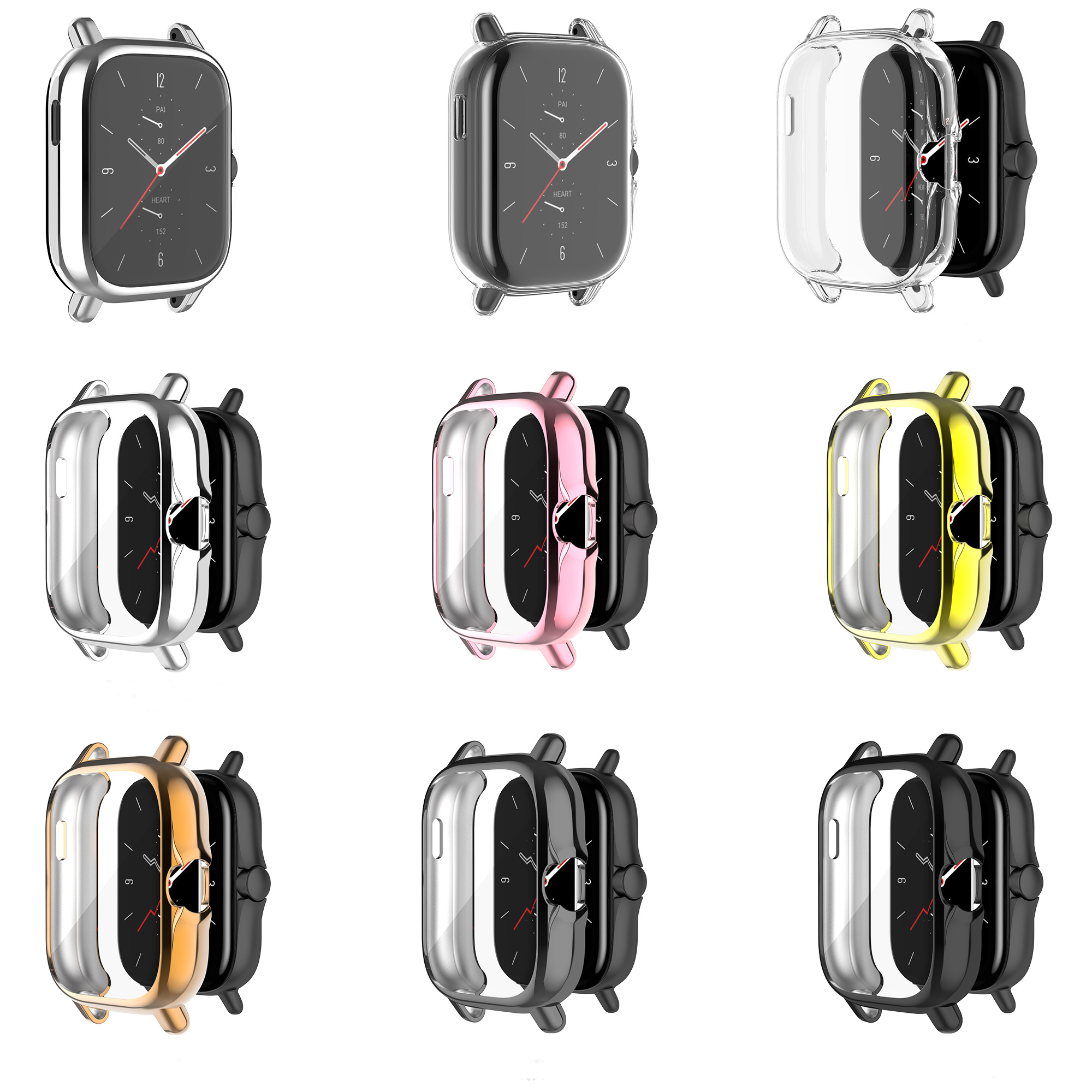 Bakeey-All-inclusive-TPU-Watch-Case-Cover-Watch-Protector-For-Amazfit-GTS-2-1777406-2