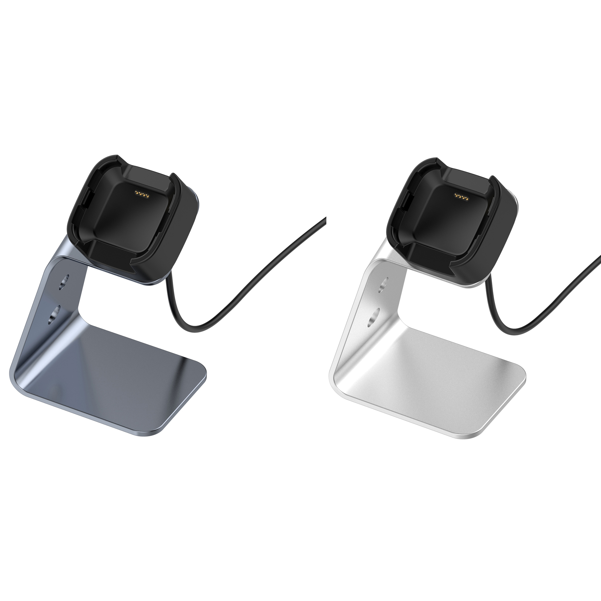 Bakeey-Aluminum-Alloy-Charging-Base-Fast-Charge-Chip-Protection-360-Rotated-Smart-Watch-Charger-For--1793842-1