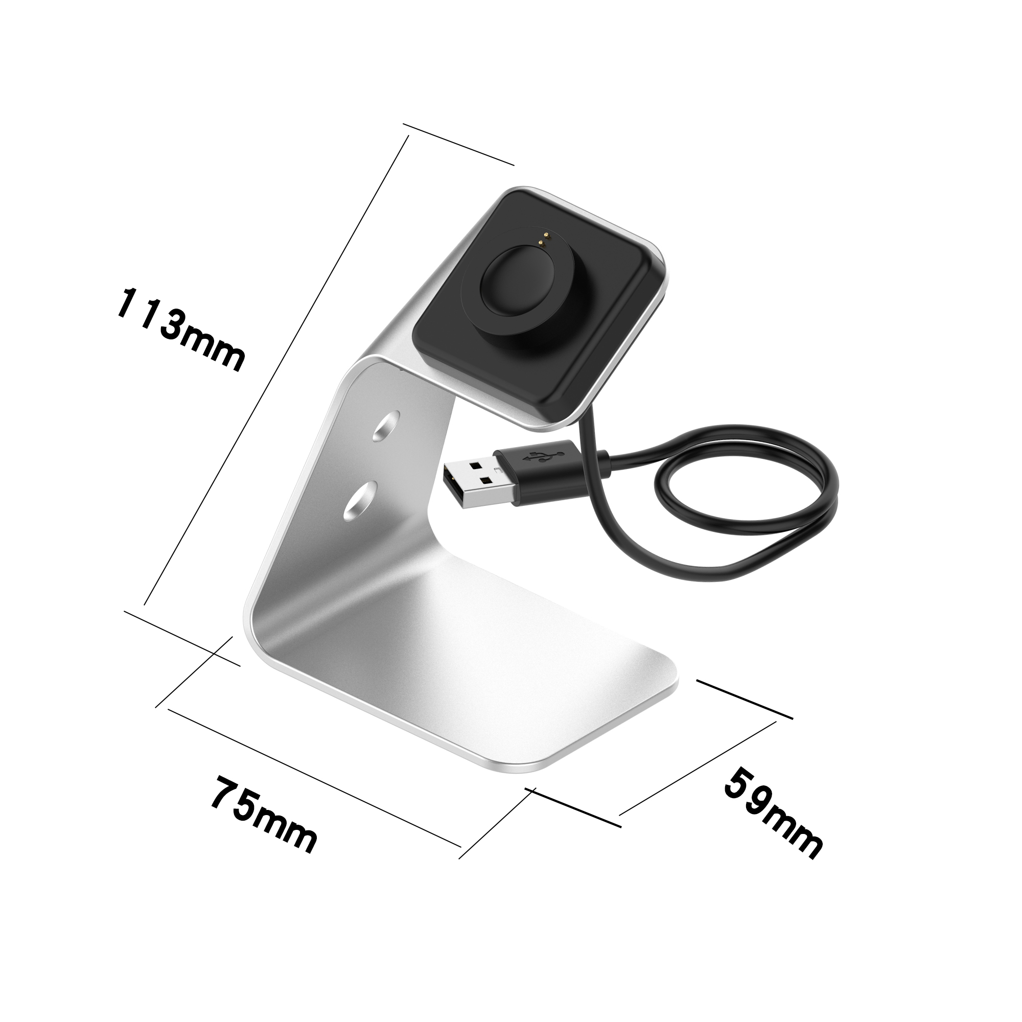 Bakeey-Aluminum-Alloy-Magnetic-Charging-Base-Smart-Watch-Charger-For-Fossil-Gen5-1792786-11