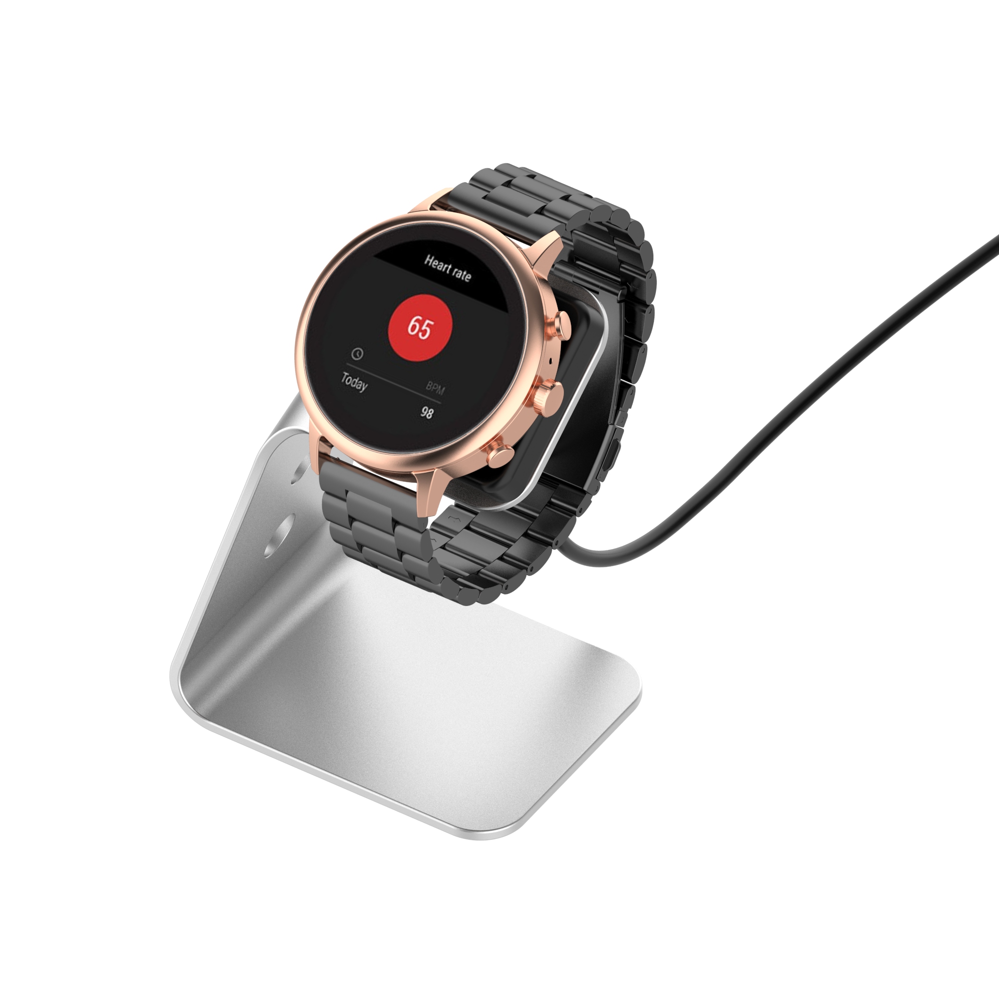 Bakeey-Aluminum-Alloy-Magnetic-Charging-Base-Smart-Watch-Charger-For-Fossil-Gen5-1792786-18