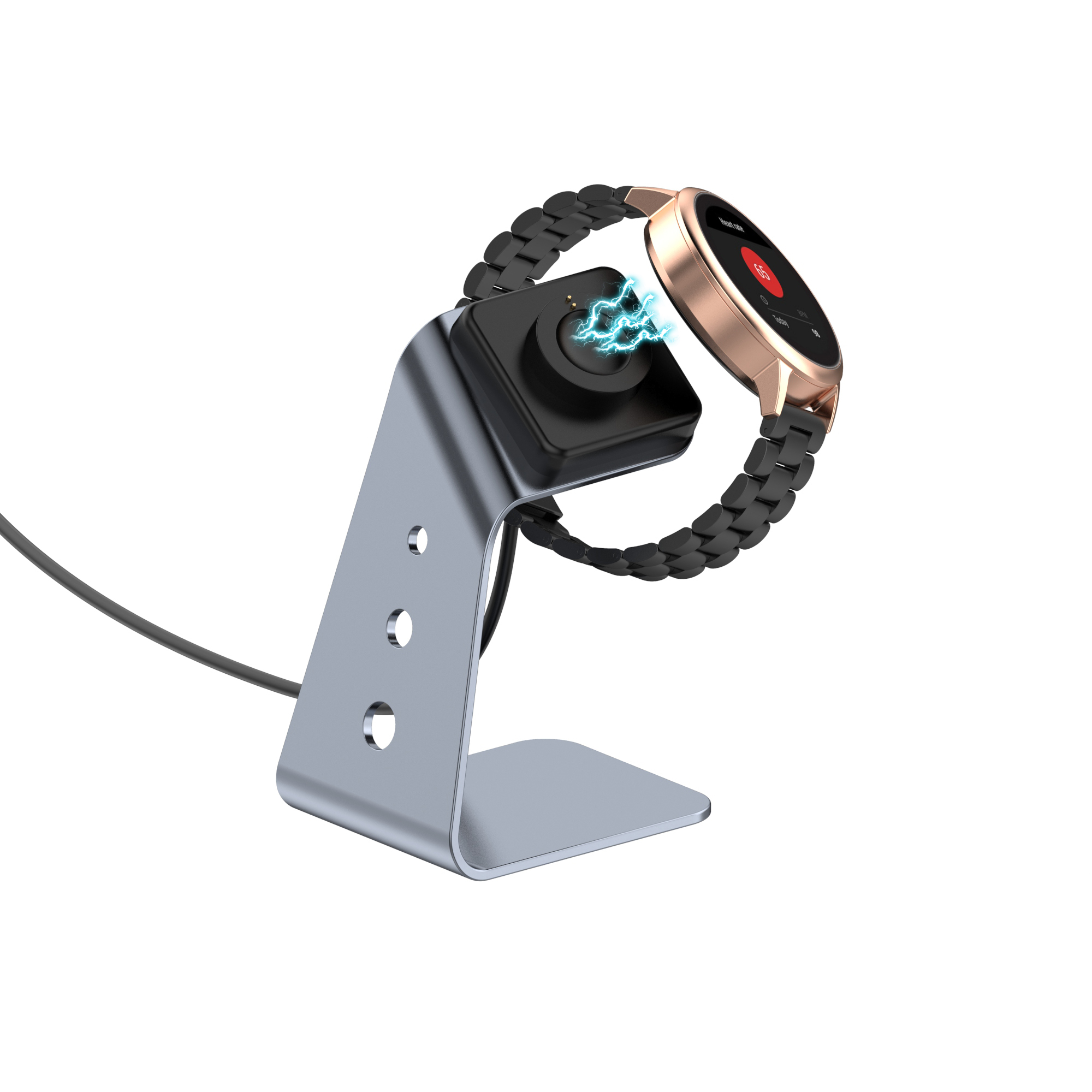 Bakeey-Aluminum-Alloy-Magnetic-Charging-Base-Smart-Watch-Charger-For-Fossil-Gen5-1792786-7