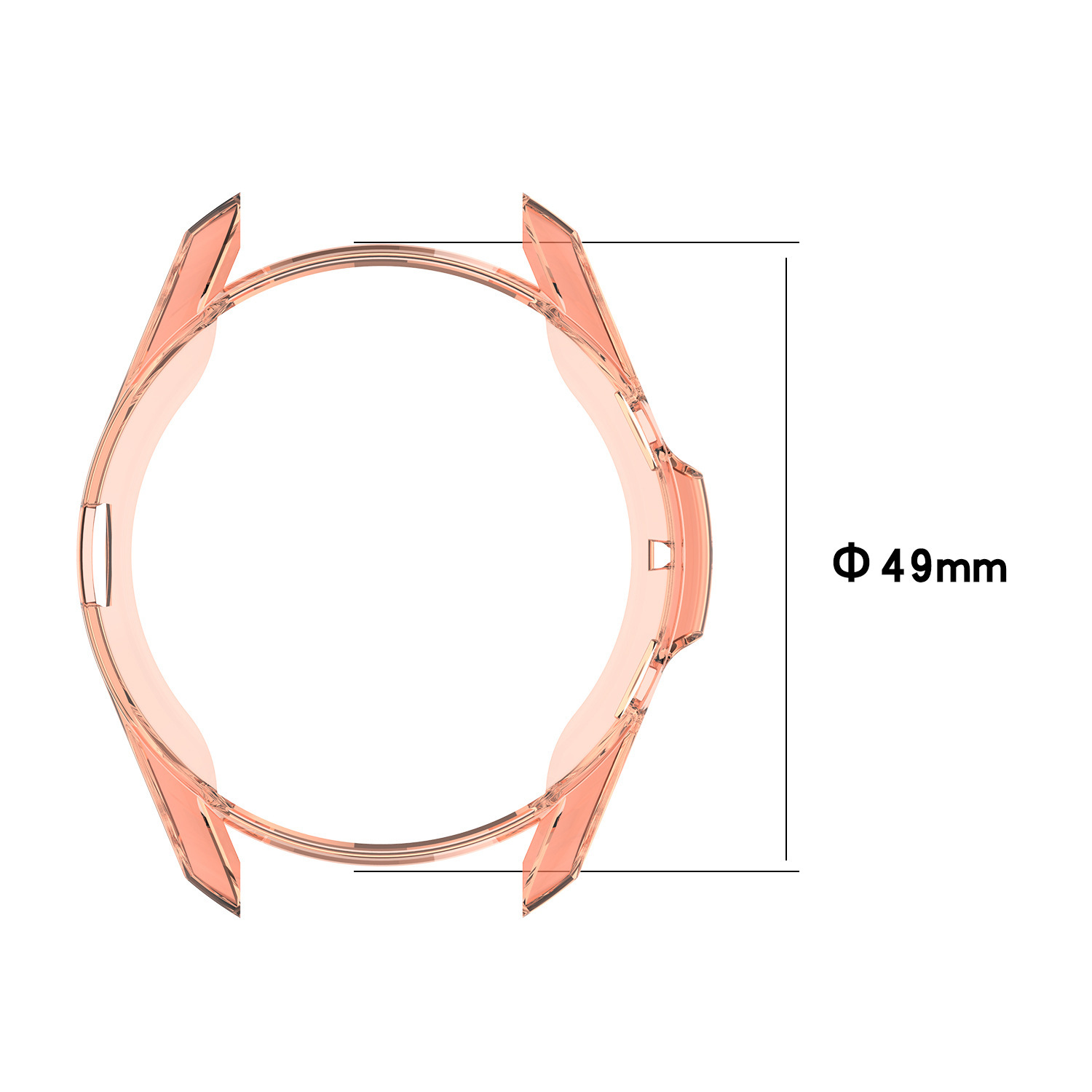 Bakeey-Anti-Scratch-Shockproof-Plating-Soft-TPU-Watch-Case-Cover-for-Samsung-Galaxy-Watch3-41MM-R850-1748632-3