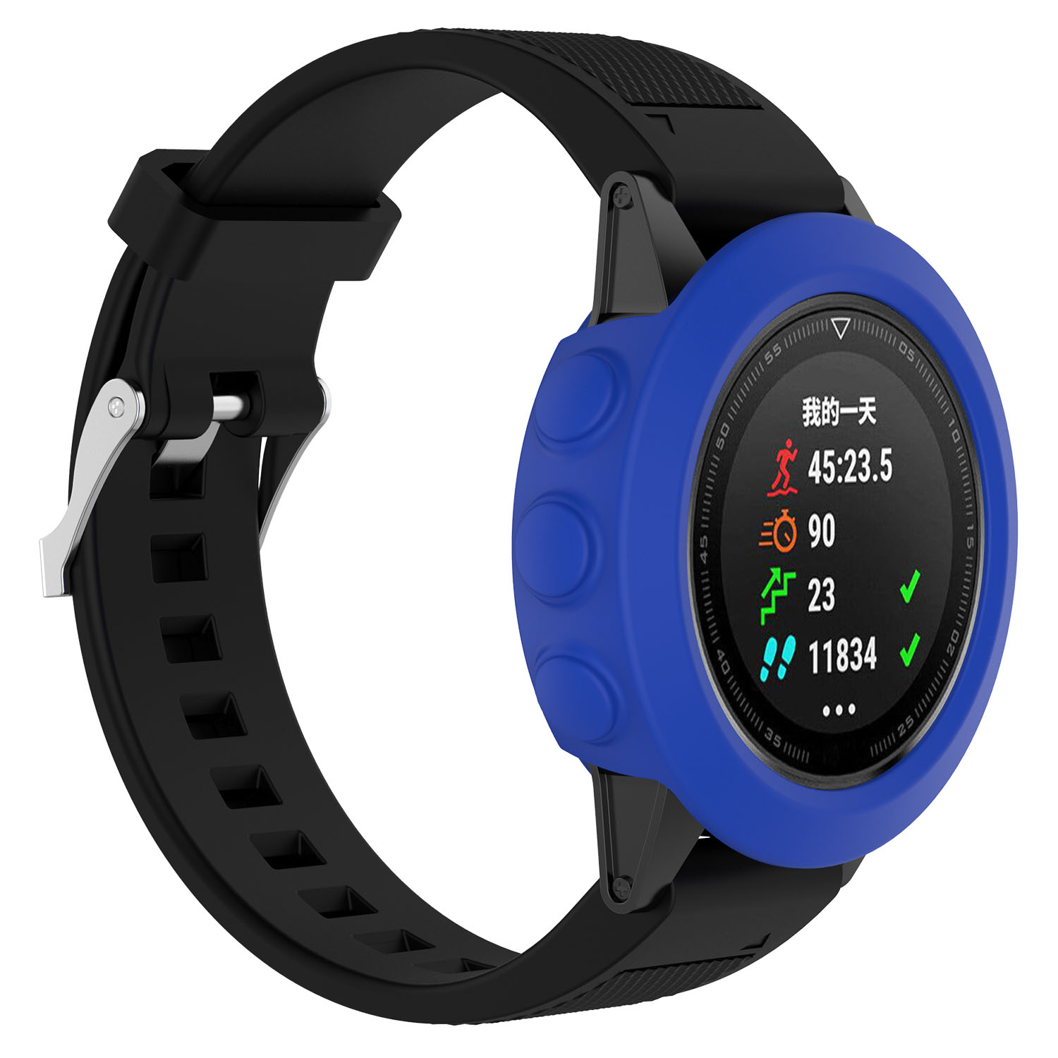 Bakeey-Anti-Scratch-Shockproof-Soft-Silicone-Watch-Case-Cover-for-Garmin-Fenix-5S--Fenix-5--Fenix-5X-1747372-18