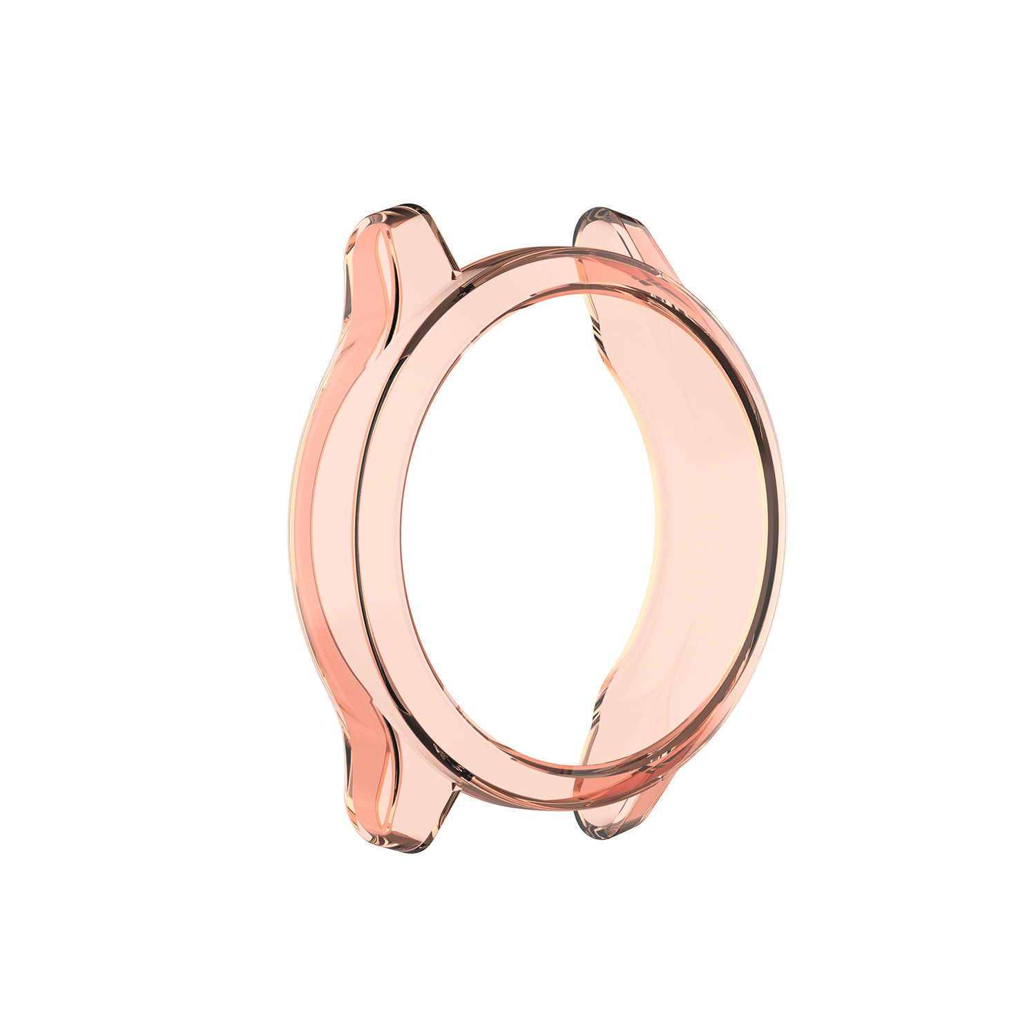 Bakeey-Anti-Scratch-Shockproof-Transparent-Soft-TPU-Watch-Case-Cover-for-Garmin-Vivomove-3--Garmin-M-1747378-8