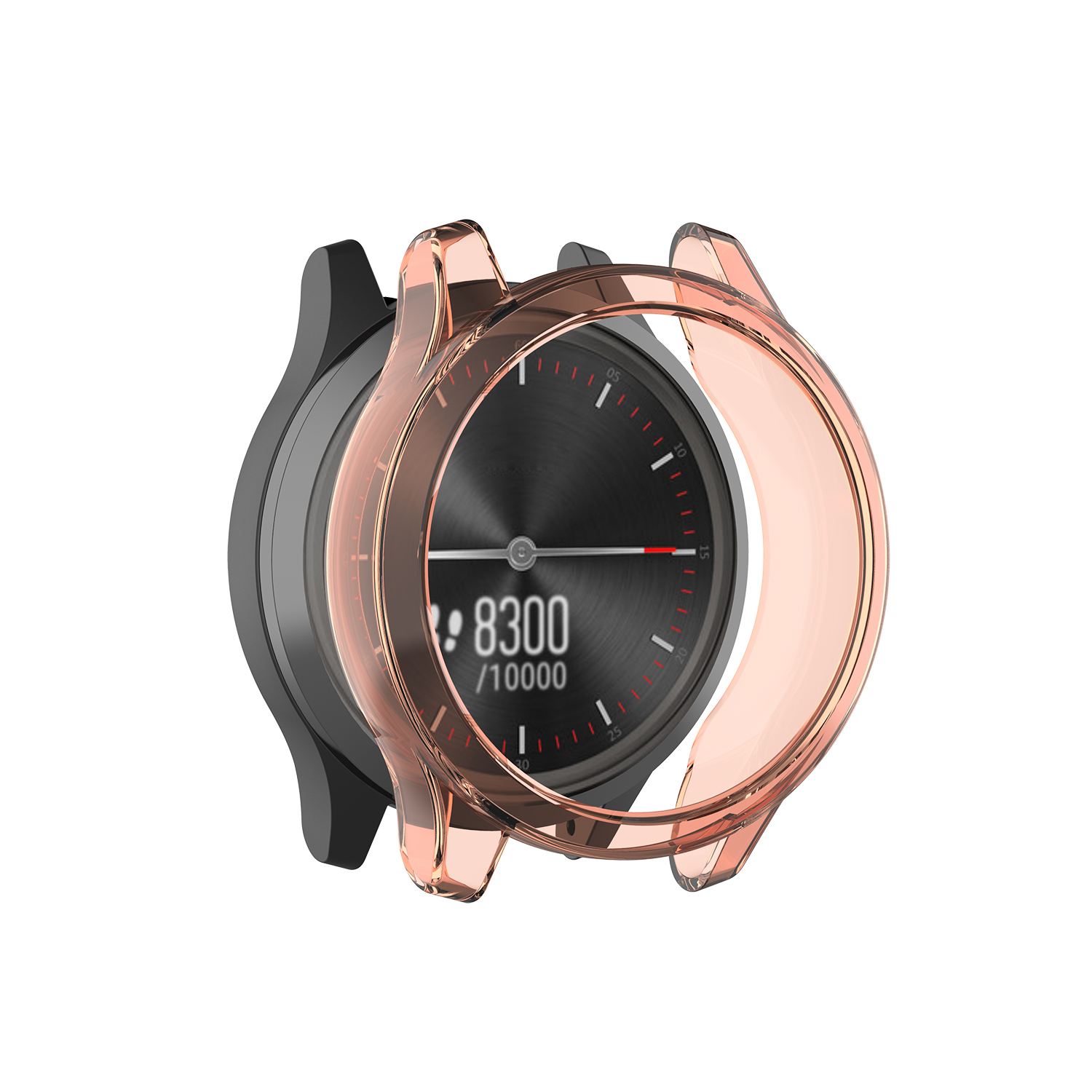 Bakeey-Anti-Scratch-Shockproof-Transparent-Soft-TPU-Watch-Case-Cover-for-Garmin-Vivomove-3--Garmin-M-1747378-9
