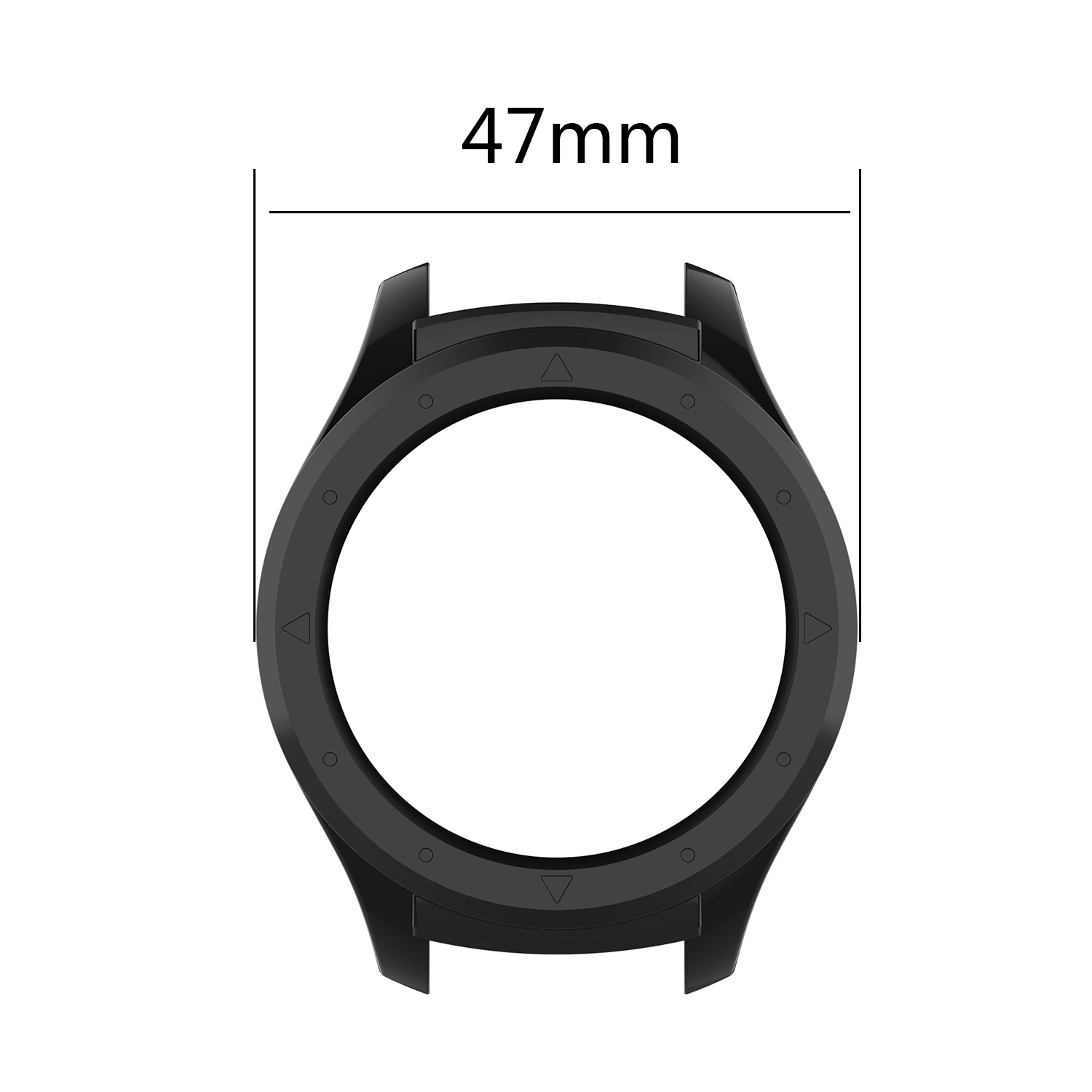 Bakeey-Anti-fall-PC-Rubber-Watch-Case-Cover-Watch-Protector-For-Huawei-Watch-GT-2-46MM-1761425-2