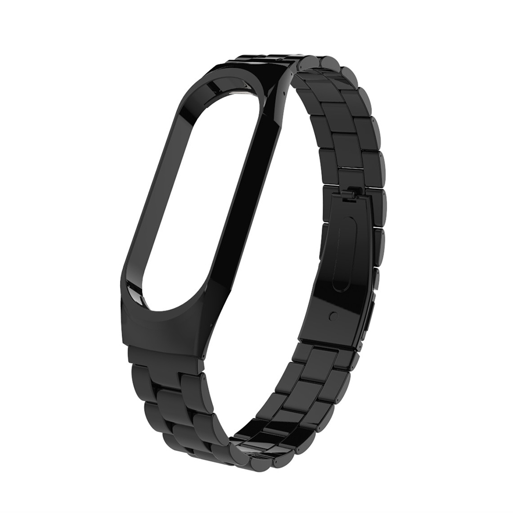 Bakeey-Anti-lost-Watch-Band-Stainless-Steel-Fold-Buckle-Bracelet-for-Xiaomi-Mi-Band3-Non-original-1344018-4