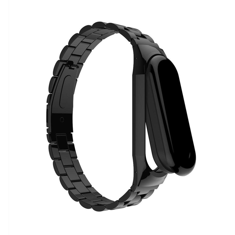 Bakeey-Anti-lost-Watch-Band-Stainless-Steel-Fold-Buckle-Bracelet-for-Xiaomi-Mi-Band3-Non-original-1344018-5