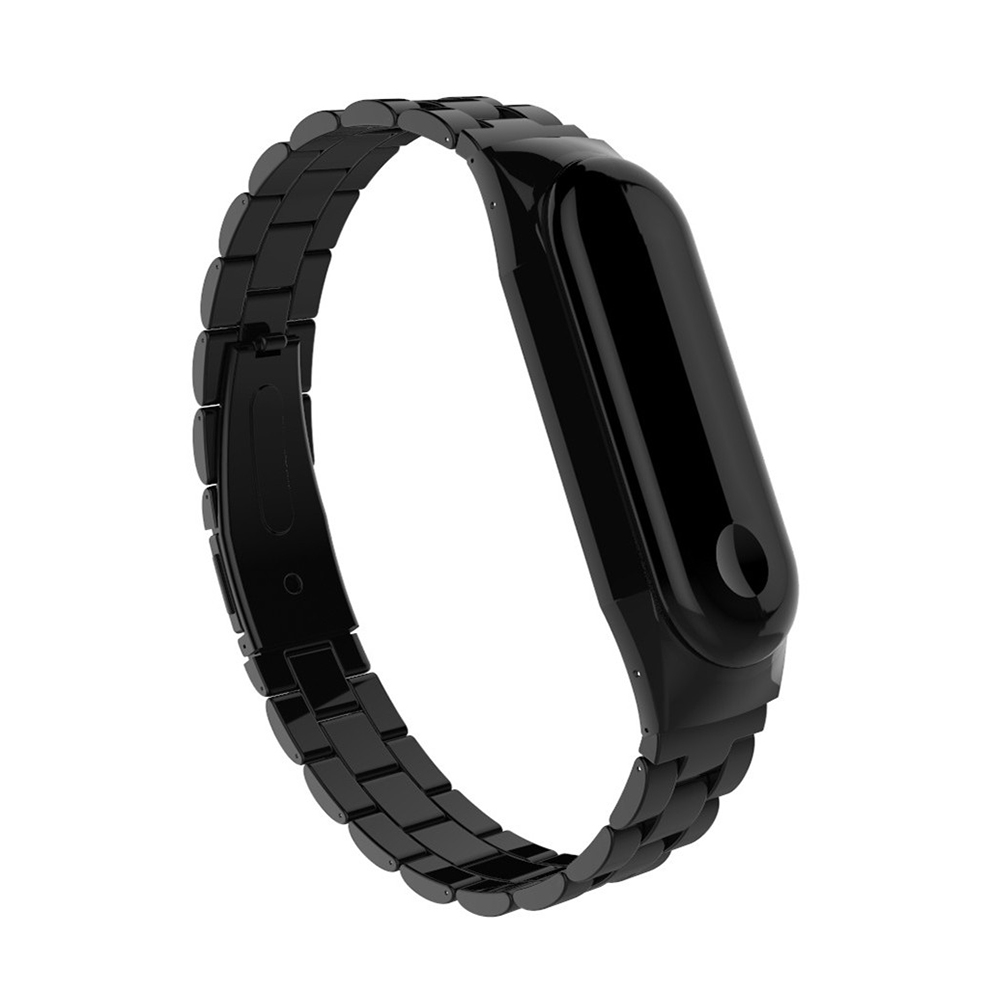 Bakeey-Anti-lost-Watch-Band-Stainless-Steel-Fold-Buckle-Bracelet-for-Xiaomi-Mi-Band3-Non-original-1344018-6