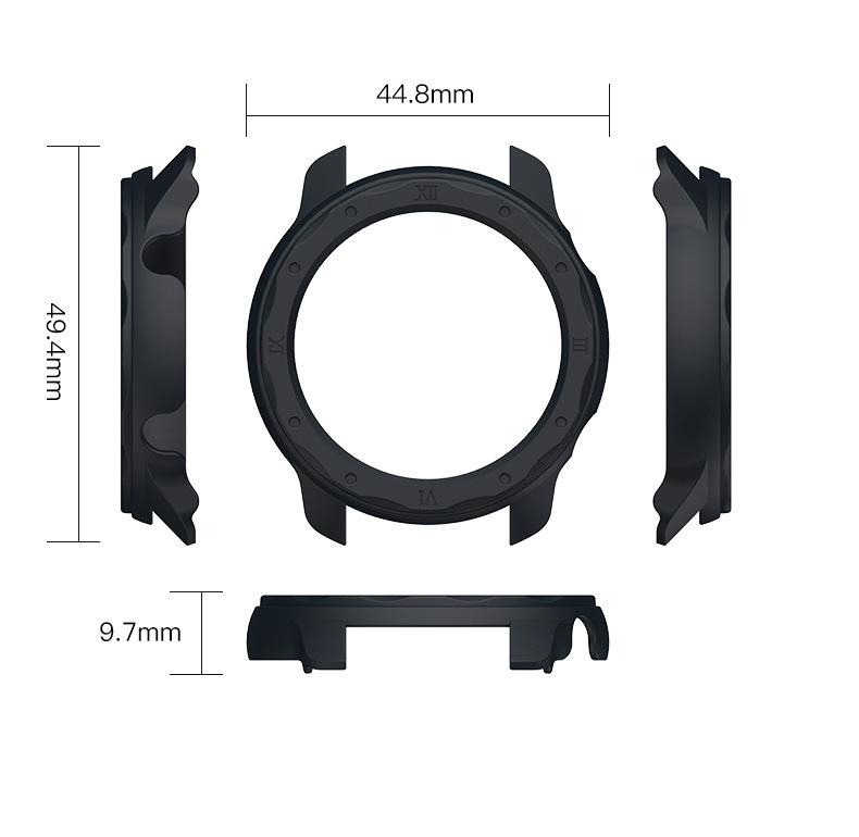 Bakeey-Anti-scratch-Watch-Protector-PC-Colorful-Watch-Case-for-Amazfit-GTR-42MM-Smart-Watch-1631104-3