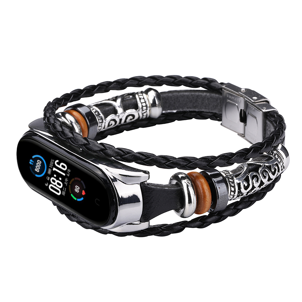 Bakeey-Buckle-Metal-Ethnic-Style-Beaded-Retro-Strap-Smart-Watch-Band-For-Xiaomi-Mi-Band-5-Non-origin-1716527-3