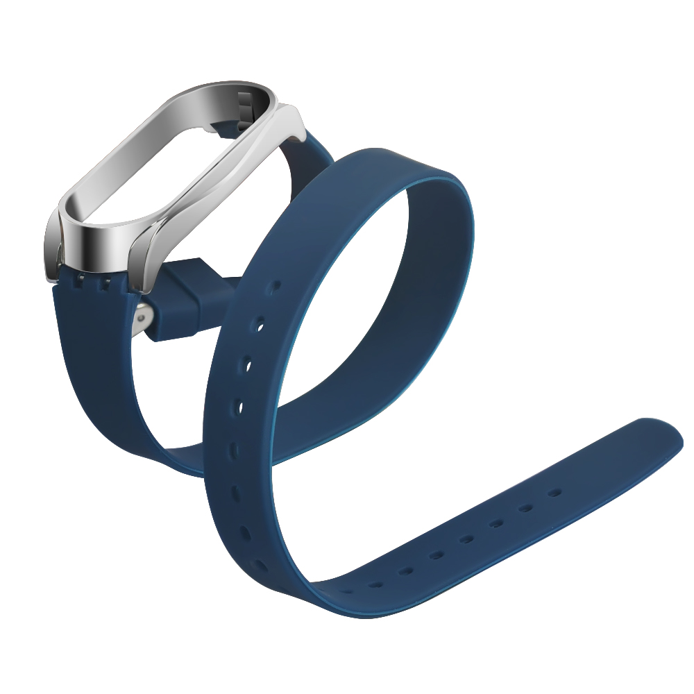 Bakeey-Buckle-Metal-Shell-Long-Silicone-Replacement-Strap-Smart-Watch-Band-For-Xiaomi-Mi-Band-5-Non--1716603-7