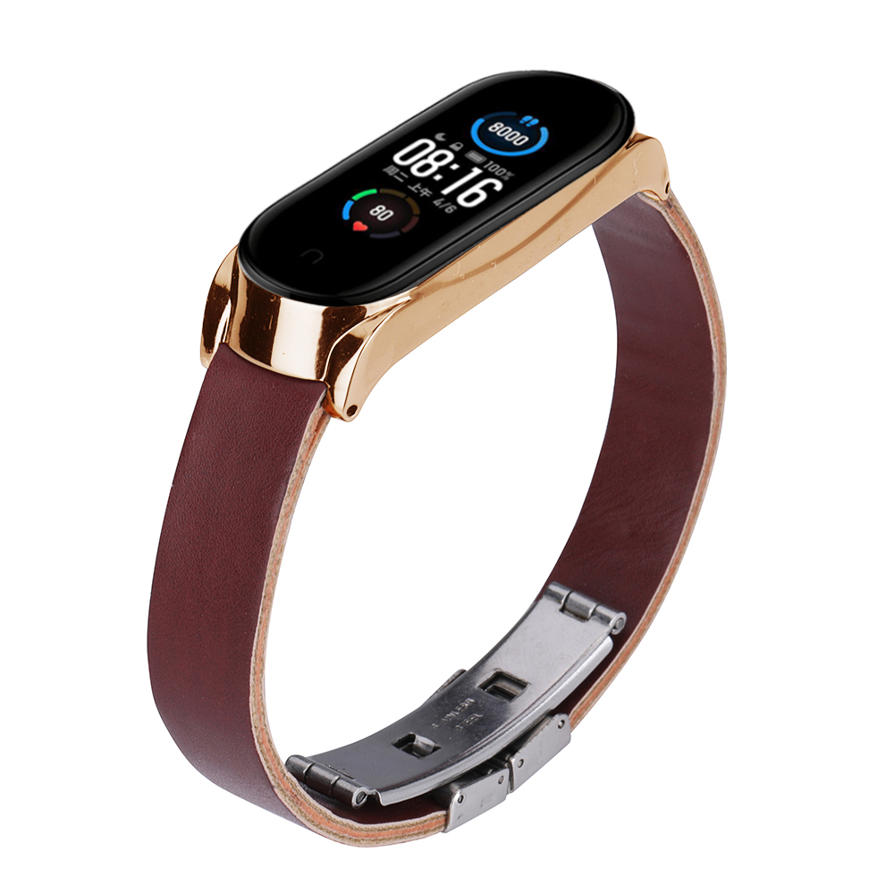 Bakeey-Buckle-Shell-Double-Button-Butterfly-Buckle-Replacement-Strap-Smart-Watch-Band-For-Xiaomi-Mi--1719259-13