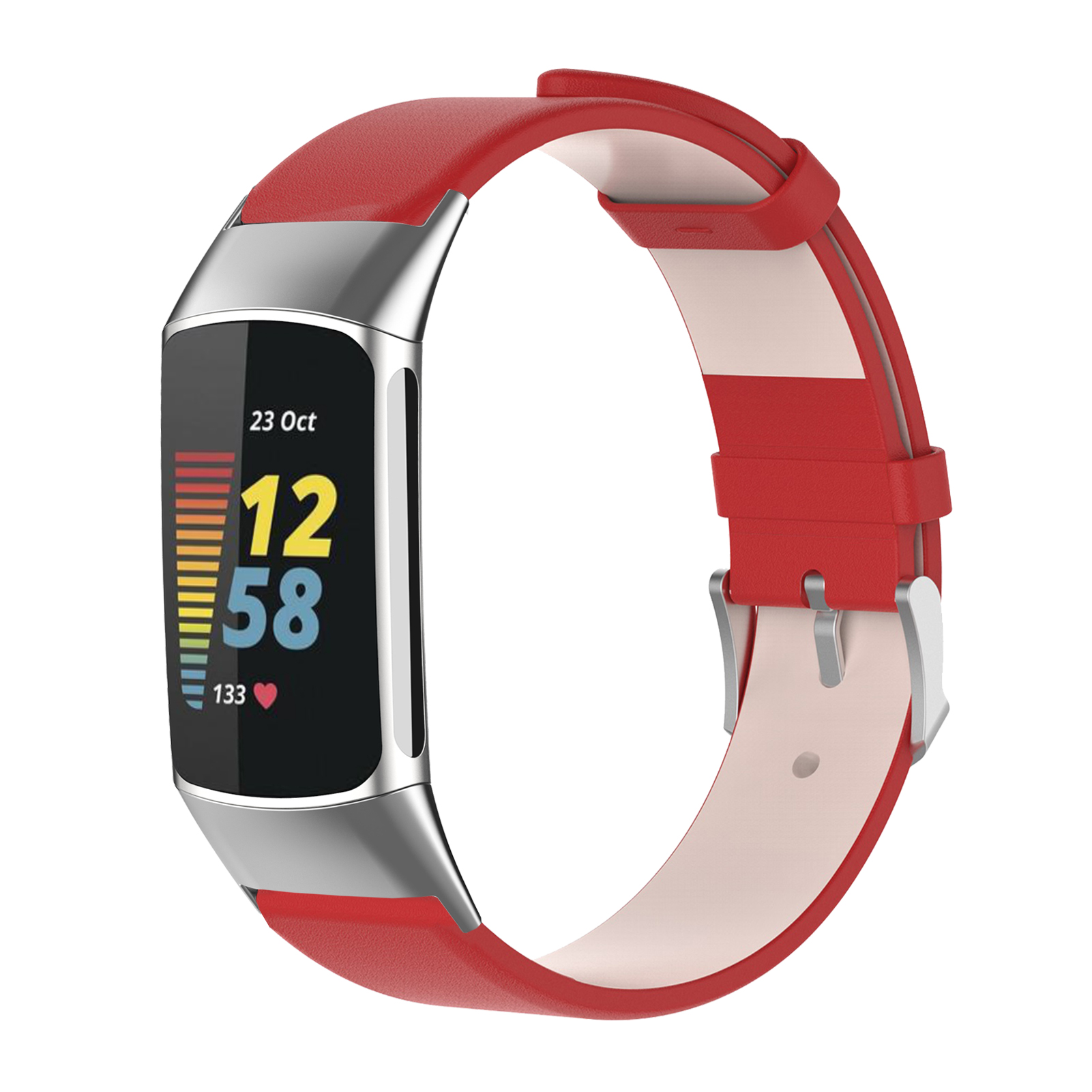 Bakeey-Business-Comfortable-Genuine-Leather-Watch-Band-Strap-Replacement-for-Fitbit-Charge-5-Smart-W-1905719-13
