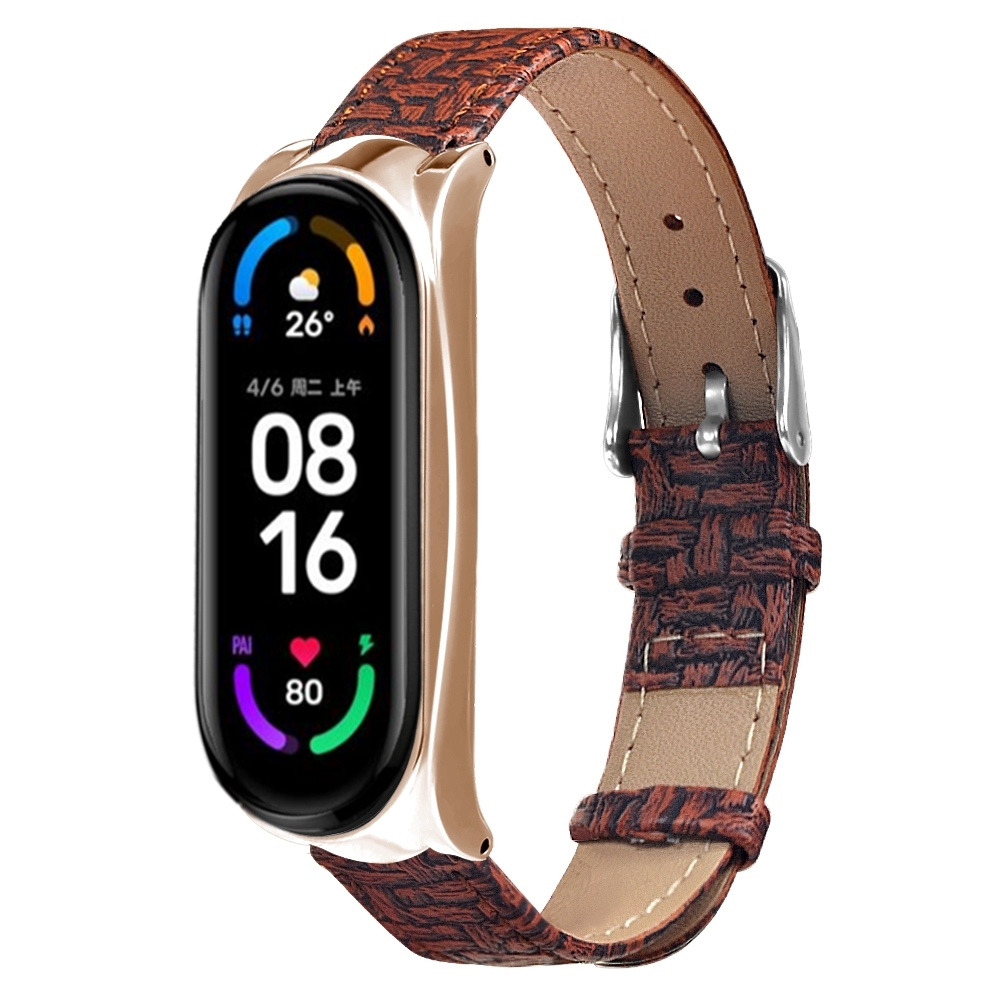 Bakeey-Business-Weave-Textured-PU-Leather-Watch-Band-Strap-Replacement-for-Xiaomi-Mi-Band-6--Mi-Band-1838364-24