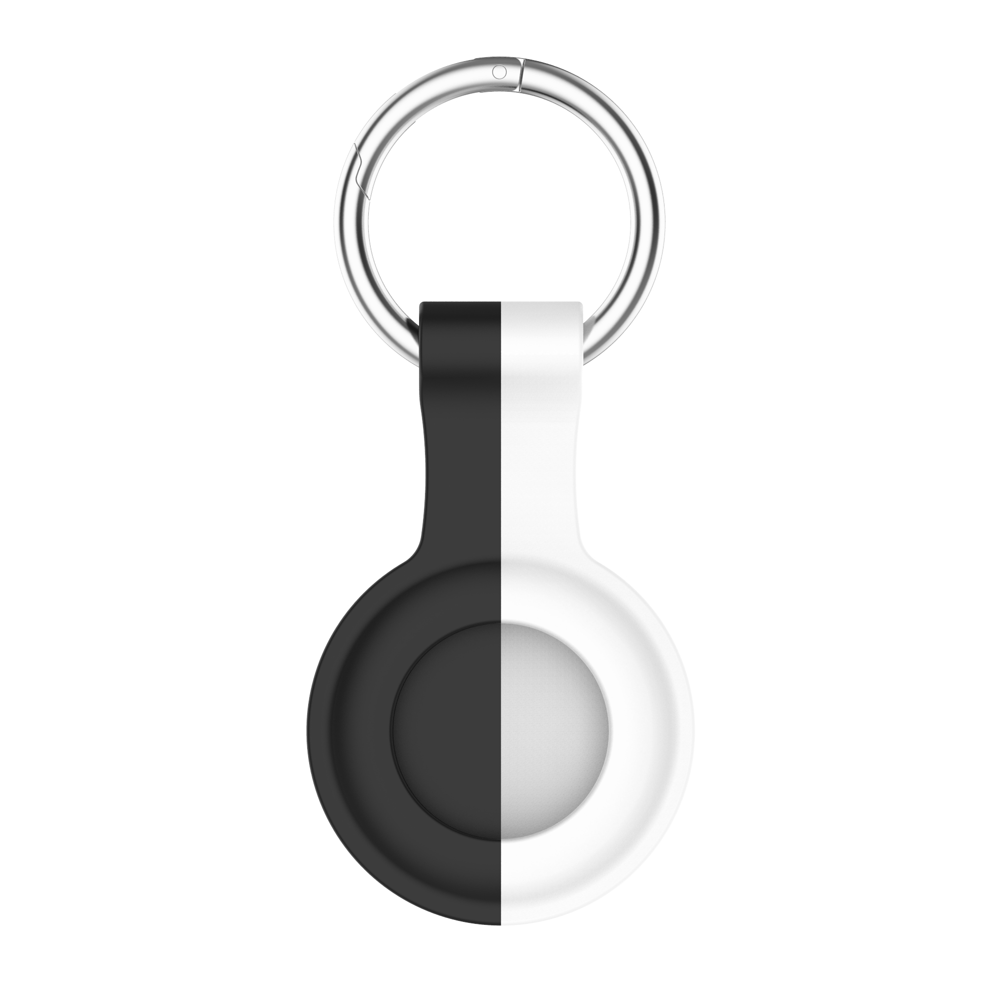 Bakeey-Camouflage-Portable-Soft-Silicone-Protective-Cover-Sleeve-with-Keychain-for-Apple-Airtags-blu-1848593-2